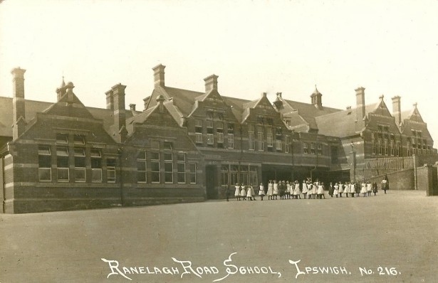 Ranelagh Road School : Ipswich Military Hospital. Courtesy of Heather A. Johnson.